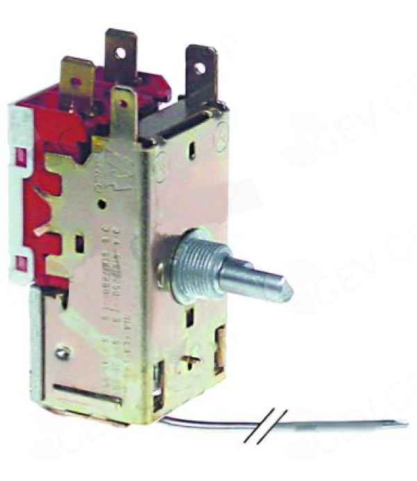 Termostat  RANCO tip K50L3078, temperatura  de lucru  -7◦C/ -3◦C, lungime capilar 2000mm.Pentru ELECTROLUX, DEXION, MBM, MBM-ITALIA 
