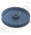 Fulie pentru curea rotunda o 52 mm, gaura ax o 6/7mm, Caddy, 228