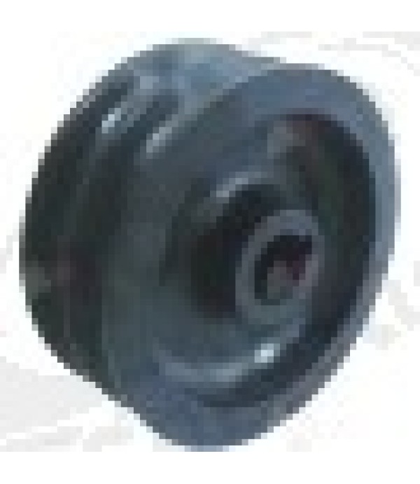 V-belt pulley disc o 75mm 2-fold