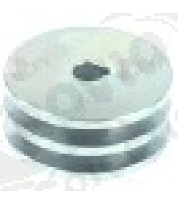 V-belt pulley disc o 74mm 2-fold