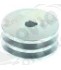 V-belt pulley disc o 74mm 2-fold