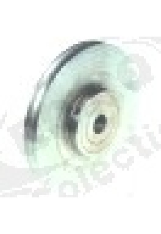 Round belt pulley disc o 110mm single