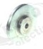 Round belt pulley disc o 110mm single