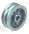 Round belt pulley disc o 76mm 2-fold
