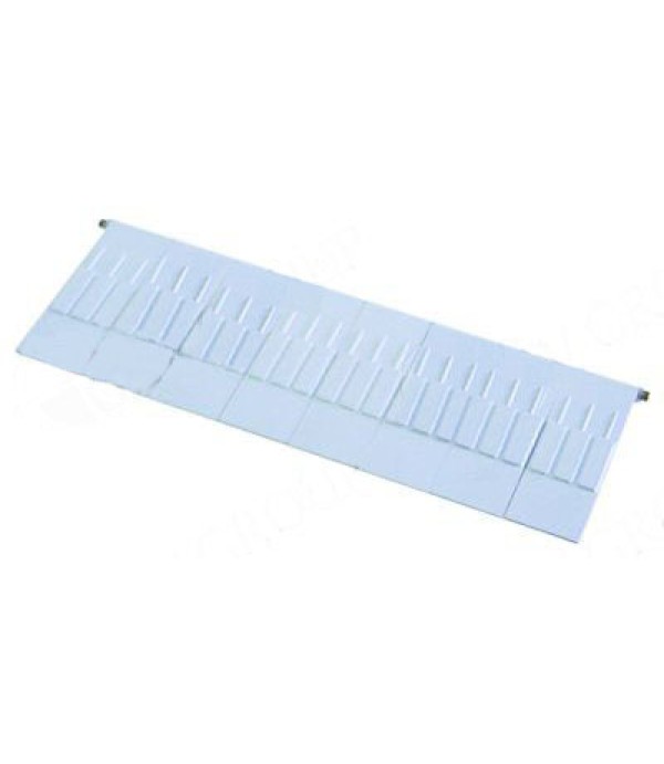 Perdea pentru masina cuburi de gheata, lungime 305mm, latime 115mm, dimensiuni ax 6x323mm.  Pentru ICEMATIC, GIGA, RBA, SCOTSMAN