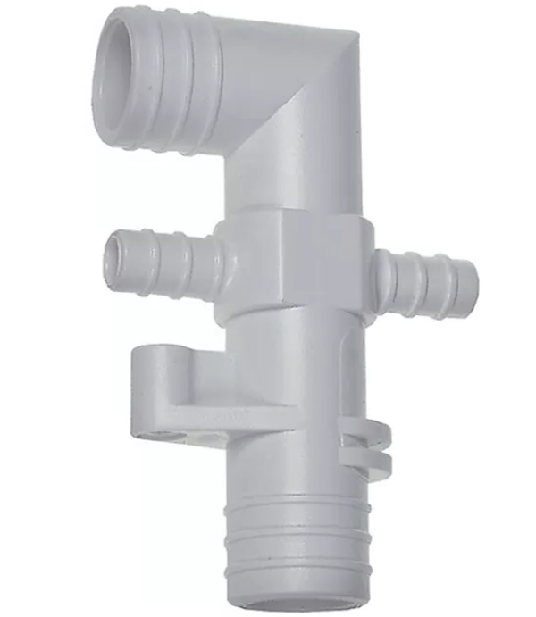 Conector evacuare apa masina cuburi Kastel, Apach