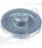 V-belt pulley disc o 128mm single