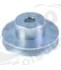 V-belt pulley disc o 106mm shaft intake o 18mm