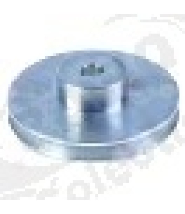 V-belt pulley disc o 133mm shaft intake o 16mm