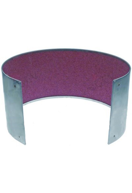 Tabla abraziva pentru masina de curatat cartofi cu diametrul de 400mm , lungime – 205mm, dimensiune  montare 165mm. Pentru FIMAR