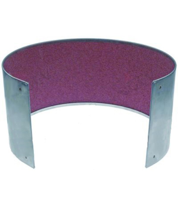 Tabla abraziva pentru masina de curatat cartofi cu diametrul de 400mm , lungime – 205mm, dimensiune  montare 165mm. Pentru FIMAR