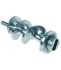 Melc masina de tocat, tip model 12 din aluminiu. Contine ax 