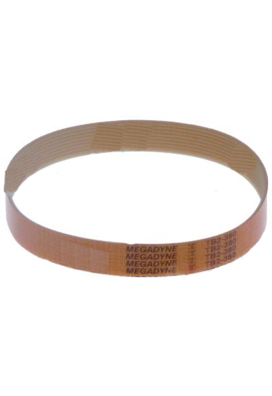 Curea poly-v belt  MEGADINE  TB2, L-725mm, latime-24mm, 12 varfuri. Pentru masina de curatat cartofi, masina tocat carne, masina razuit SIRMAN, COOKMAX