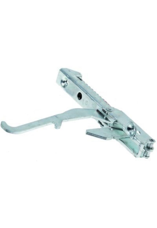 Balama usa cuptor, lungime levier 126mm, montare pe 118mm, grosime arc 3,7mm, se monteaza pe partea dreapta