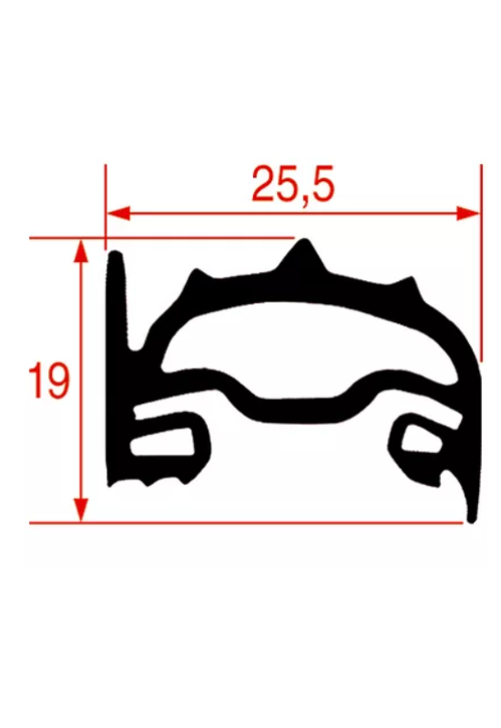 Ganitura convectomat MBM dimensiuni 630x475mm, montare pe cuptor
