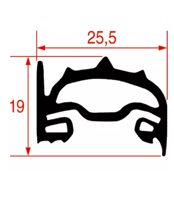 Ganitura convectomat MBM dimensiuni 630x475mm, montare pe cuptor