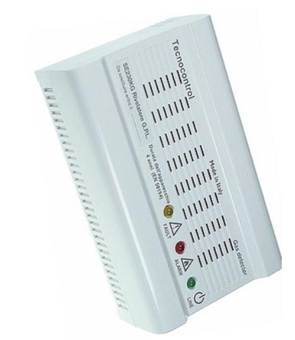 Detector gaz natural Tecnokontrol model SE121KM alimentare 230V