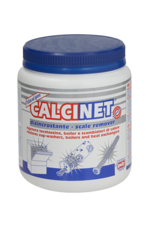 Decalcifiant CALCINET pentru indepartarea crustei de calcar din boilerele espressoarelor, masinilor de spalat vase, pahare, rufe