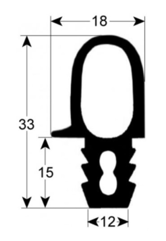 Garnitura termica usa cuptor Palux 775x520mm
