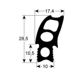 Garnitura usa cuptor covectie RATIONAL, Fagor model CM101, dimensiune 470mmx760mm 