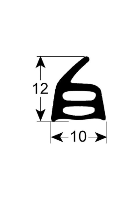 Garnitura cu agrafe pentru usa cuptor LAINOX model REC101M