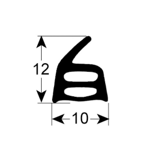 Garnitura cu agrafe pentru usa cuptor LAINOX model REC101M