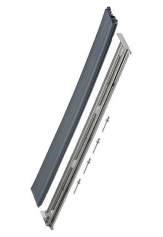 Garnitura carucior cuptor Rational montare cu sina 