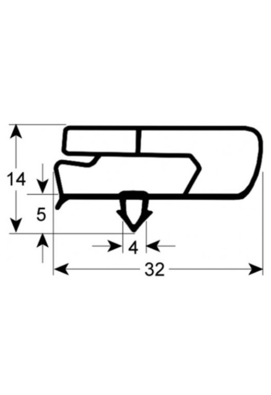 Garnitura usa dulap frigorific, frigider Metro Professional, Efficold,   Makro Professional, MCC Trading