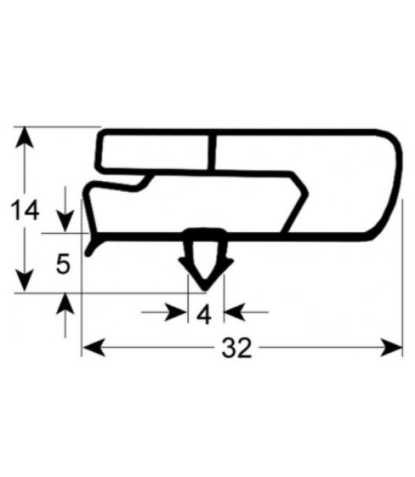 Garnitura usa dulap frigorific, frigider Metro Professional, Efficold,   Makro Professional, MCC Trading