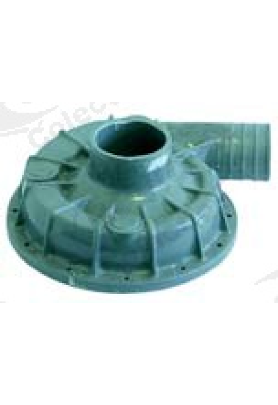 Capac pompa de spalare pentru masina spalat vase. Model FIR, tip B257.1605, diametru exterior 160mm, interior 125mm, intrare de 45mm si iesire de 40mm