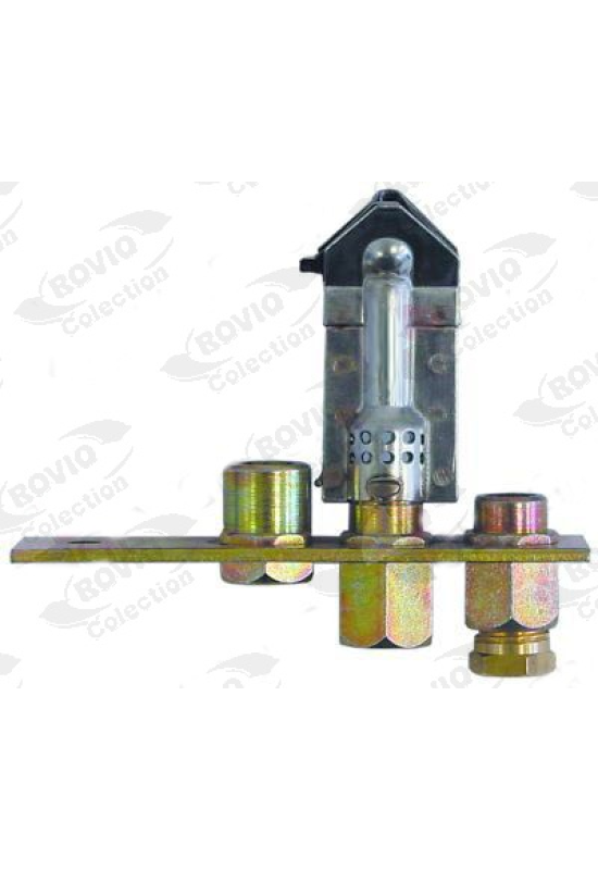 Flacara de veghe POLIDORO, cu trei flacari pentru gratar cu roca vulcanica