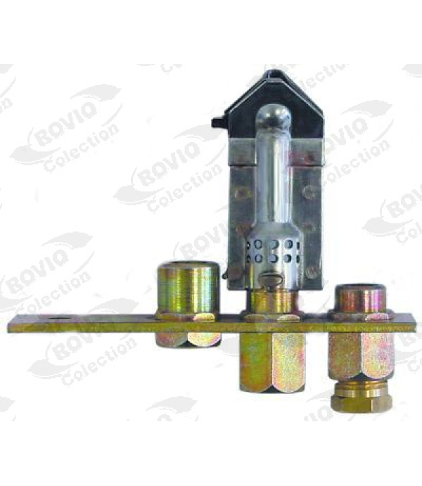 Flacara de veghe POLIDORO, cu trei flacari pentru gratar cu roca vulcanica