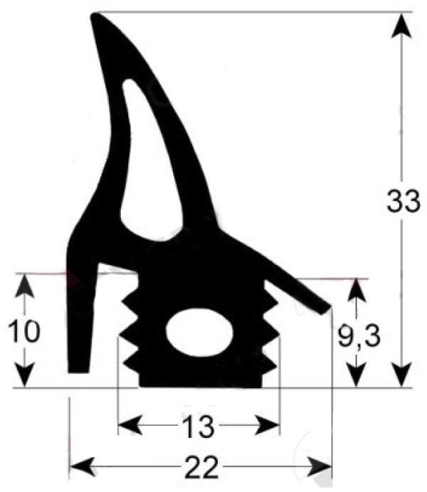 Garnitura cuptor ELOMA 2920mm