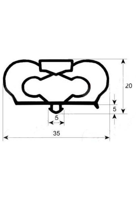 Garnitura usa masa rece INFRICO