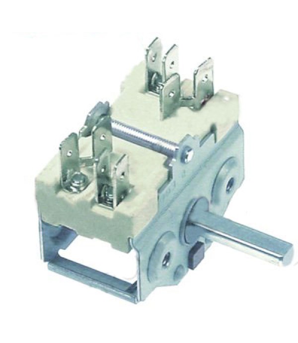 Intrerupator ceramic rotativ, cheie, 2 pozitii