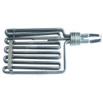 Rezistenta 9000W friteuza MBM flansa rotunda, alimentare 230V-400V