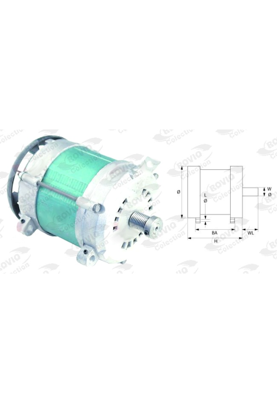 Motor 3 kW, 230/400 V