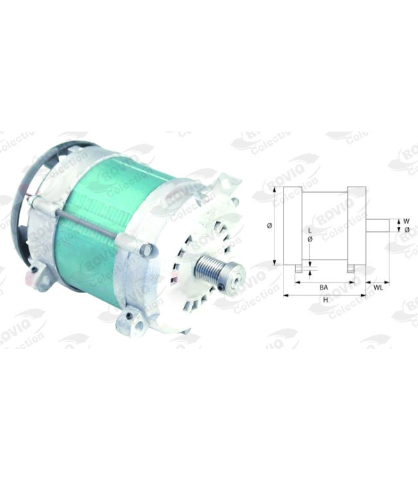 Motor 3 kW, 230/400 V