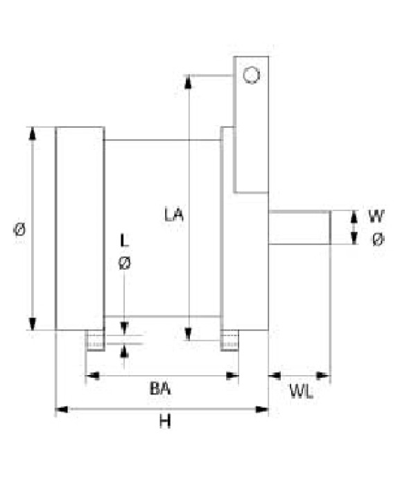 Motor feliator RGV, tip H40-510