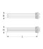 Rezistenta 12000/14000W, filet de 1½" alimentare 220/240V