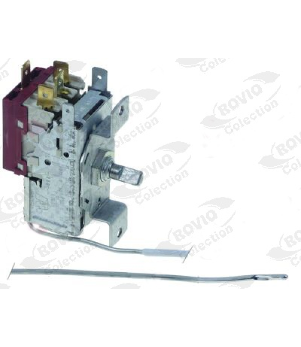 Termostat de lucru pentru evaporator, tip RANCO,  K61L1508, K61L1508 Ranco, pentru masina de gheata Scotsman, Simag, lungime capilar 1800mm si diametru de 2mm