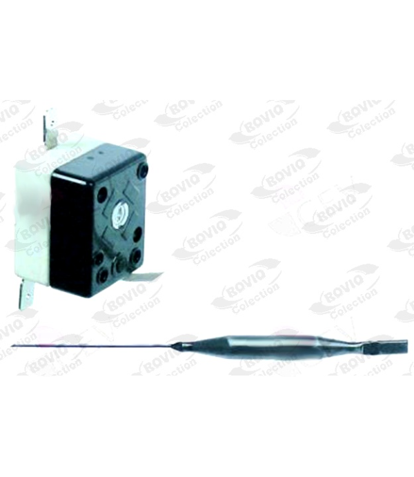 Termostat de siguranta cu rearmare pentru friteuza Roller-Grill, Silex, t. max. 230◦C, 16A, 1 pol. Se utilizeaza pentru toate tipurile de friteuze de capacitate mica