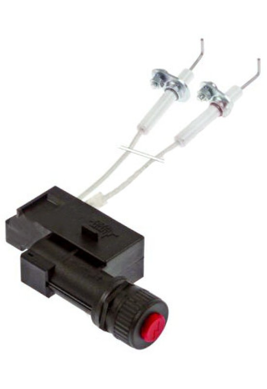 Aprindere piezoelectrica cu suport baterie si doi electrozi