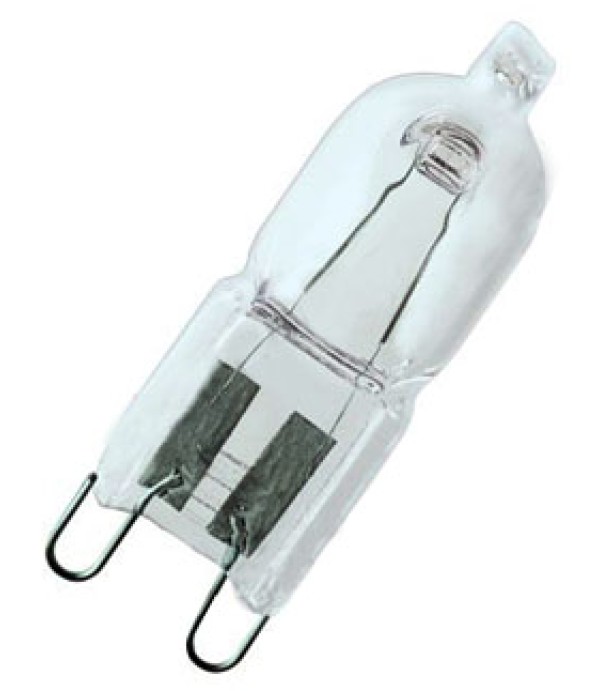 Bec halogen pentru lampa cuptor pentru soclu G9 putere 40W 230V temperatura maxima de lucru 300°C
