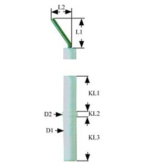 Electrod aprindere flacara pilot JUNKERS tip CB505101