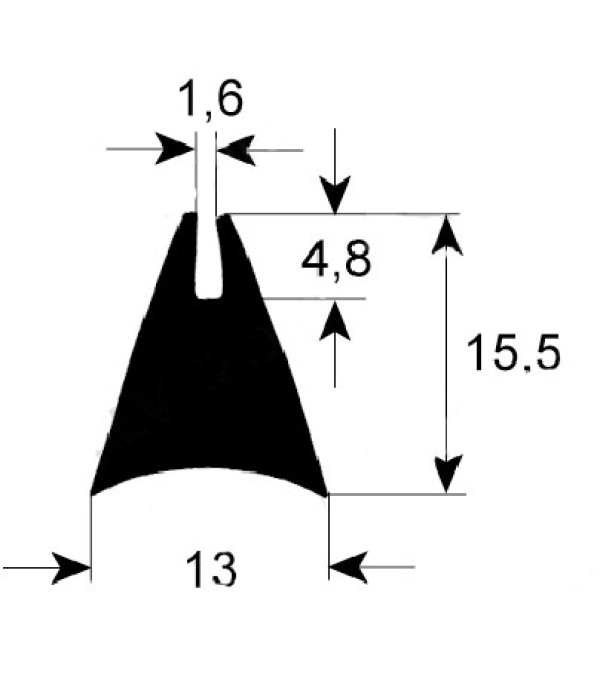 Garnitura geam cuptor FOINOX BERTOS