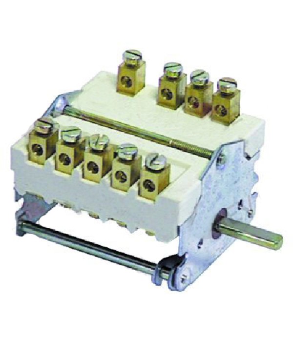 Intrerupator, selector 4 pozitii, EGO 43.34232.000, plita, cuptor, friteuza  HOBART, MBM, ROLLER GRILL