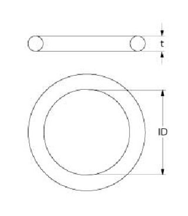 Oring  EPDM rezistenta masina de spalat vase DIHR BARTSCHER