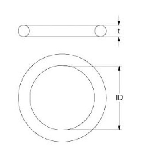 Oring SILICON rezistenta masina de spalat vase DIHR BARTSCHER
