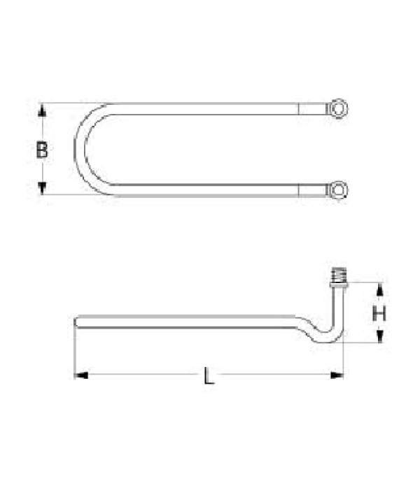 Rezistenta 1600W pentru masina de spalat vase SILANOS, SMEG, Horeca Select